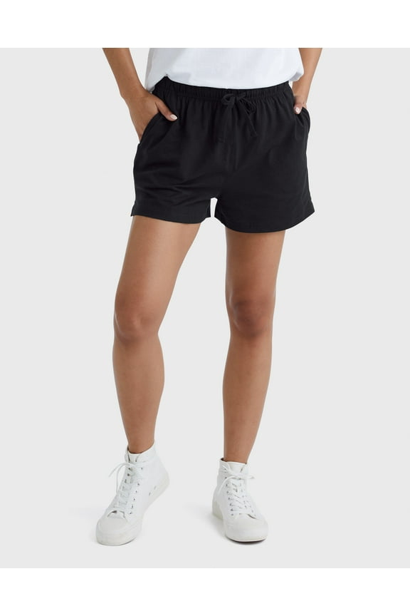 Originals Women's Cotton Jersey Shorts, 2.5" Black XS