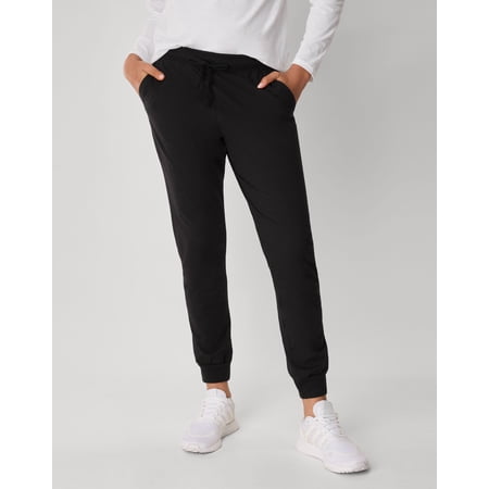 Hanes Originals Women's Cotton Joggers, 29" Black L