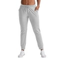 thumbnail image 1 of Hanes Originals Women’s Cotton Joggers, 29" (Plus Size) Light Steel 2X, 1 of 6