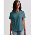 thumbnail image 1 of Hanes Originals Women's Cotton T-Shirt, Relaxed Fit Cactus XS, 1 of 5