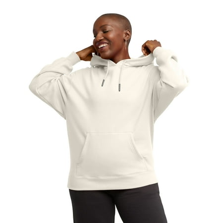 Hanes Originals Women's Fleece Hoodie Natural L