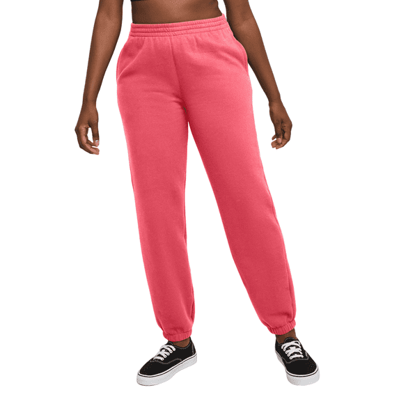 Hanes Originals Women's Fleece Joggers, 30" Pinky Peach 2XL