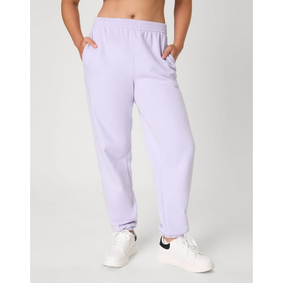 Hanes Originals Women's Fleece Joggers, 30" Urban Lilac XL