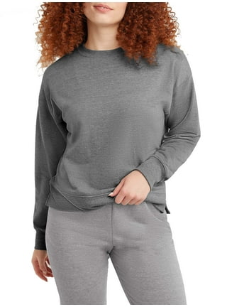 Hanes Womens Workout Sweatshirts in Womens Activewear