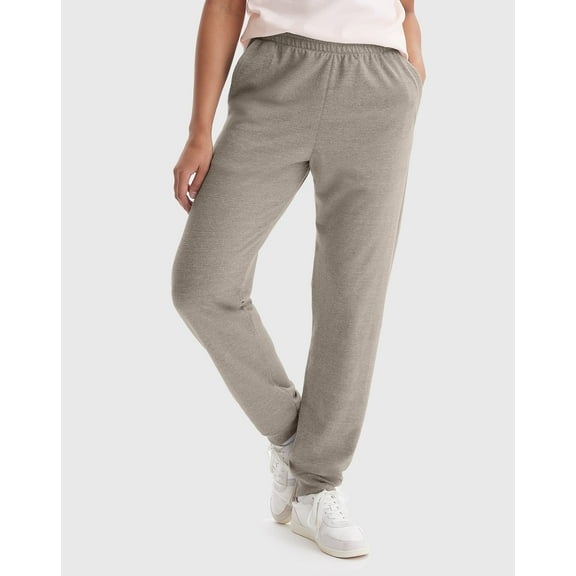Hanes Originals Women's French Terry Joggers, 30" Oregano Heather M