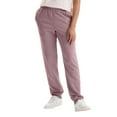 thumbnail image 1 of Hanes Originals Women's French Terry Joggers, 30" Mulled Berry PE Heather L, 1 of 3