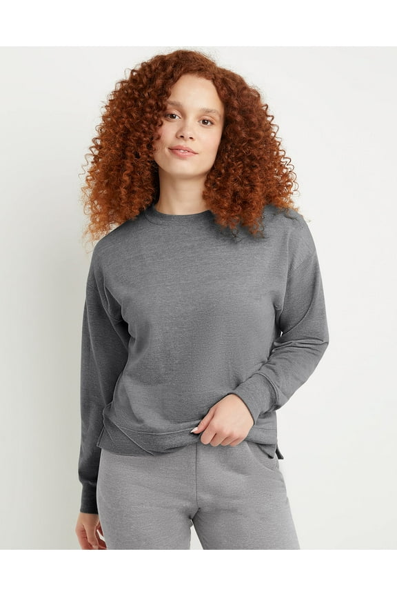 Originals Women's French Terry Sweatshirt Black Heather 2XL