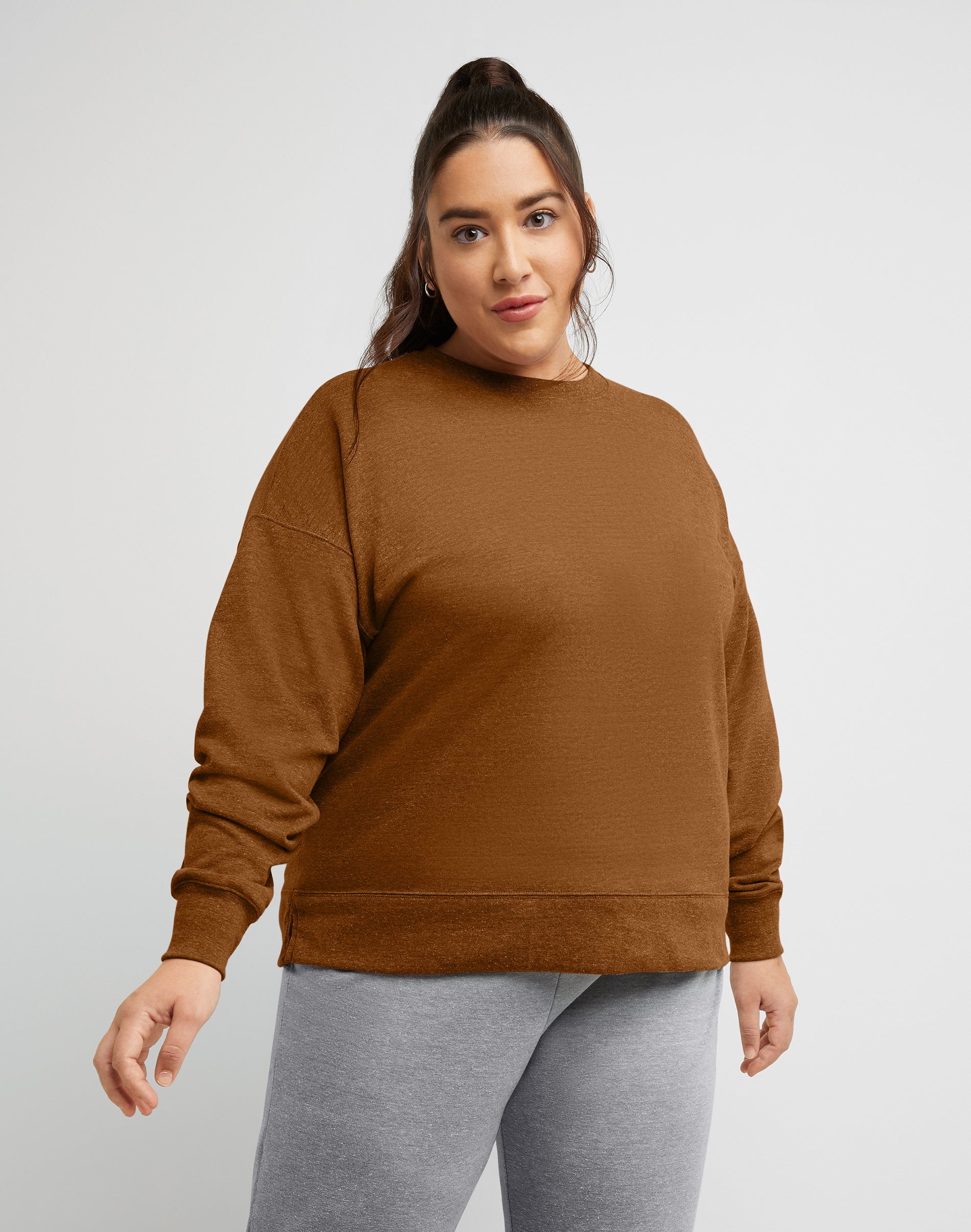 Hanes Originals Women's French Terry Sweatshirt (Plus Size