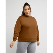 HANES Originals Women's French Terry Sweatshirt (Plus Size) Allgood Gold 3X