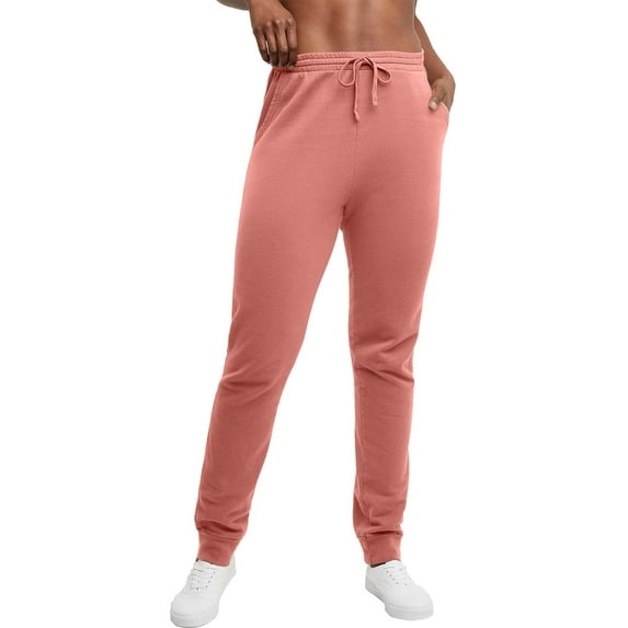 Hanes Originals Women's Garment Dyed Fleece Joggers