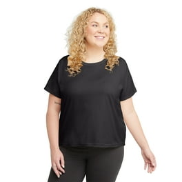 Champion Women's Plus Size Cropped Logo T-Shirt