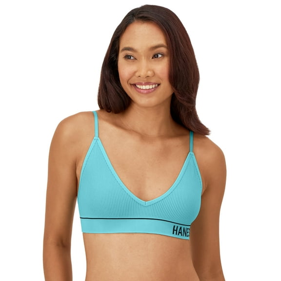 Hanes Originals Women's Rib Triangle Bra