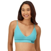 Hanes Originals Womens Rib Triangle Bra