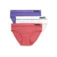 thumbnail image 1 of Hanes Originals Women's Seamless Rib Bikini Underwear, 3-Pack, 1 of 1