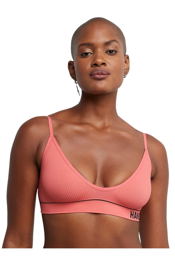 Originals Women’s Seamless Rib Triangle Bralette, ComfortFlex Fit, Style MHB005