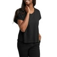 thumbnail image 1 of Hanes Originals Women's Short Sleeve Twisted Neck Tee, 1 of 5