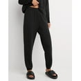 thumbnail image 1 of Hanes Originals Women's Soft Brushed Fleece Joggers, 29" Black M, 1 of 3