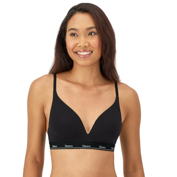 Hanes Originals Women's Stretch Contour Wirefree Bra