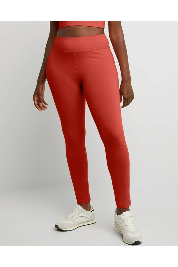 Originals Women's Stretch Jersey Hi-Rise Leggings, 27" Red River Clay M