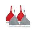 thumbnail image 1 of Hanes Originals Women's Stretch Triangle Bra, 2-Pack, 1 of 11