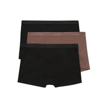 Hanes Originals Women's SuperSoft Boxer Briefs Underwear, 3-Pack, Sizes S-XXL