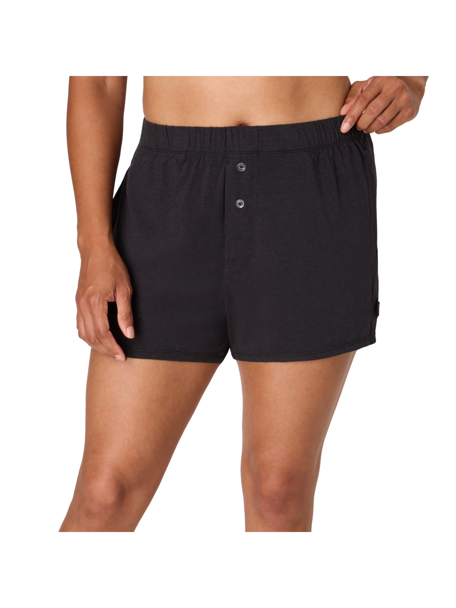 Hanes Originals Women's SuperSoft Comfywear Jersey Sleep Shorts, Sizes S to 2X