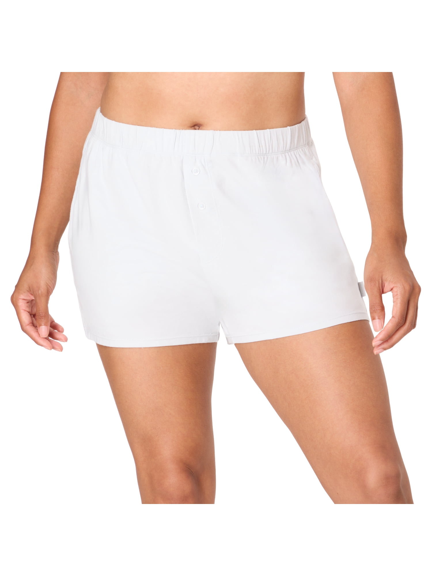 Hanes Originals Women's SuperSoft Comfywear Jersey Sleep Shorts, Sizes S to 2X