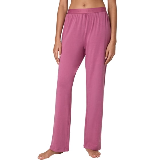Hanes Originals Women's SuperSoft Comfywear Lounge Pants, 30" Mauve Mood L
