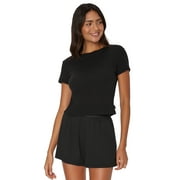 HANES Originals Women's SuperSoft Comfywear Sleep Rib Crop Tee, Sizes S to 2X