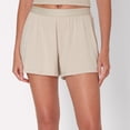 thumbnail image 1 of Hanes Originals Women's SuperSoft Comfywear Sleep Shorts, 3.25" Cocoa Butter XS, 1 of 6