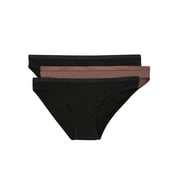 Hanes Originals Womens SuperSoft&nbsp;Low-Rise Bikini Underwear, 3-Pack