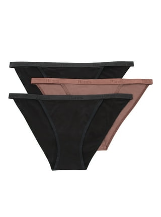 Smart & Sexy Women's Comfort Cotton Rib High-Leg Bikini Panty, 2-Pack,  Style-SA1414 