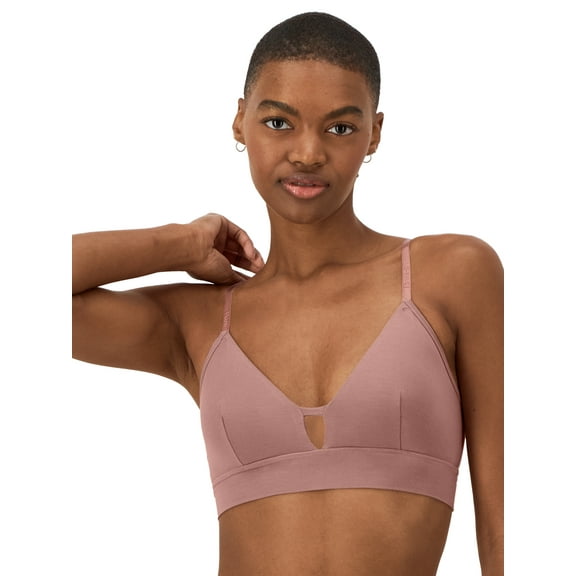 Hanes Originals Women's Supersoft Longline Bralette