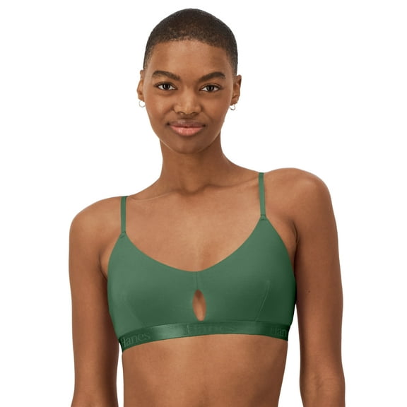 Hanes Originals Women's Supersoft Scoop Bralette