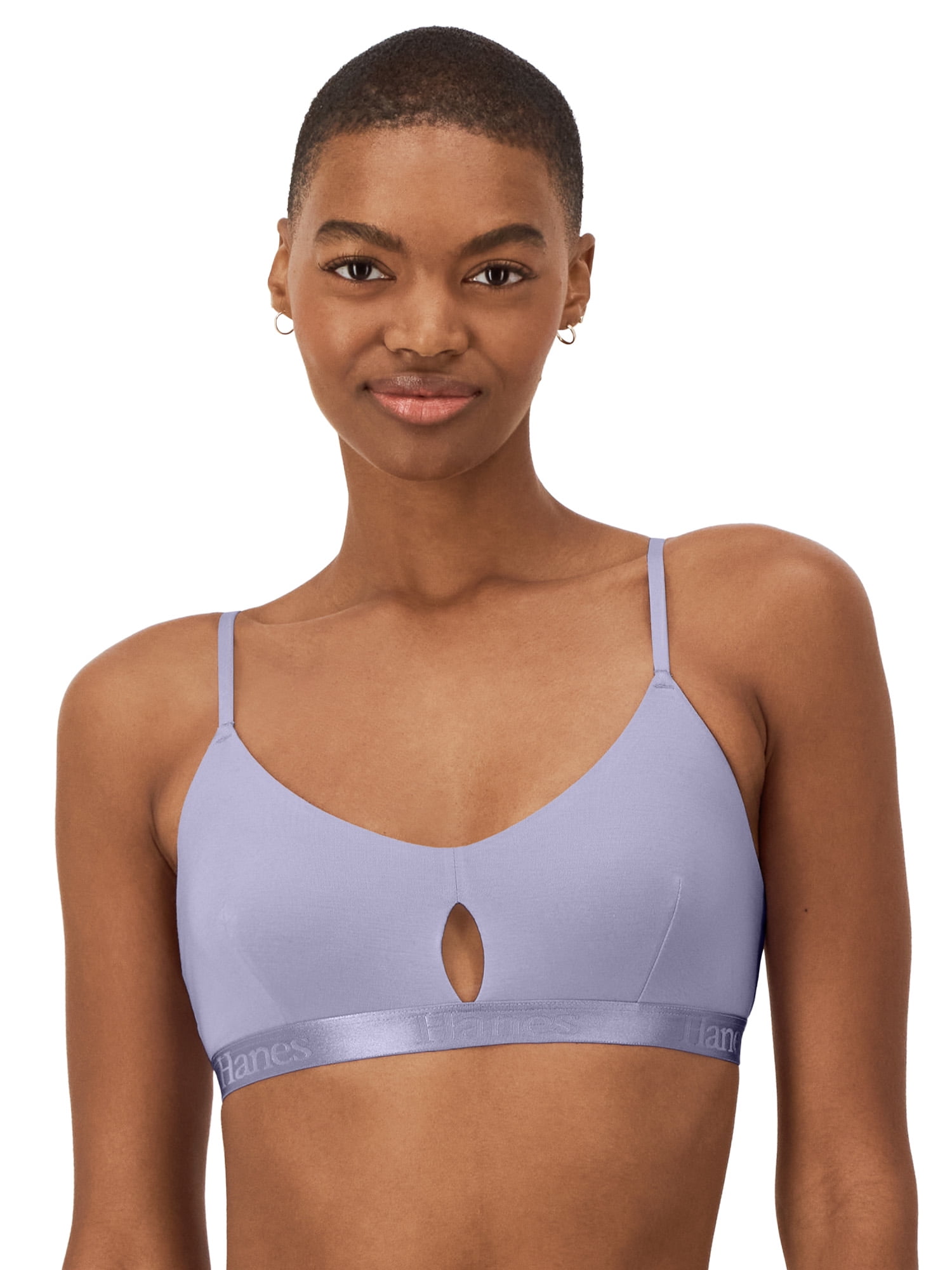 Hanes Originals Women's Supersoft Scoop Bralette