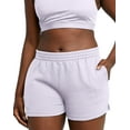 thumbnail image 1 of Hanes Originals Women's Sweat Shorts with Pockets, 2" Urban Lilac XS, 1 of 5