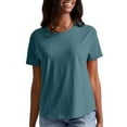 thumbnail image 1 of Hanes Originals Women’s T-Shirt with Curved Hem, 100% Cotton Relaxed-Fit Tee, Sizes XS-XXL, 1 of 6