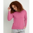 thumbnail image 1 of Hanes Originals Women's Tri-Blend Long-Sleeve T-Shirt Inari Heather 2XL, 1 of 4