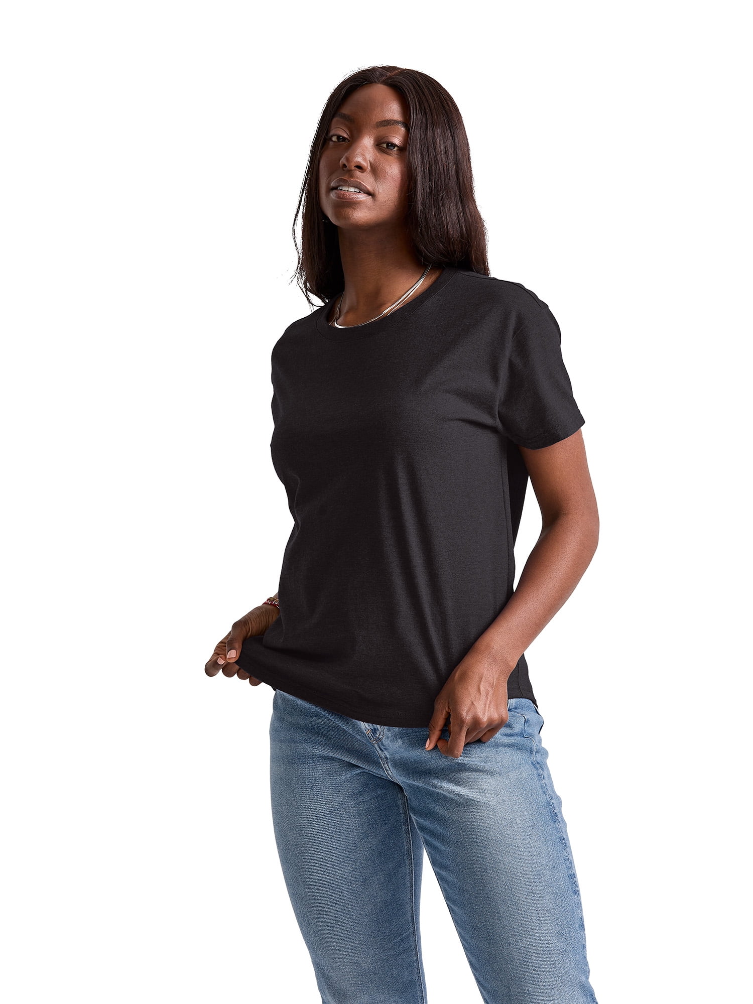 Hanes Originals Women's Tri-Blend Short Sleeve Relaxed T-Shirt