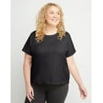thumbnail image 1 of Hanes Originals Women's Tri-Blend T-Shirt (Plus Size) Black 4X, 1 of 3
