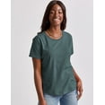 thumbnail image 1 of Hanes Originals Women's Tri-Blend T-Shirt, Relaxed Fit Cactus Heather XS, 1 of 5