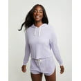thumbnail image 1 of Hanes Originals Women's Waffle Hoodie Urban Lilac 2XL, 1 of 7