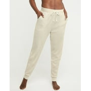HANES Originals Women's Waffle Knit Lounge Joggers, 30" Natural M