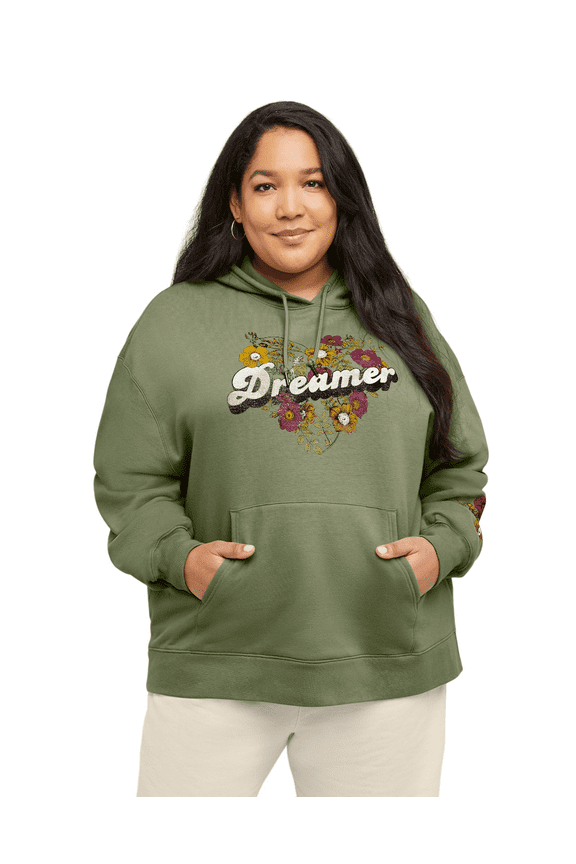 Originals Womens Fleece Plus Sizes Hoodie