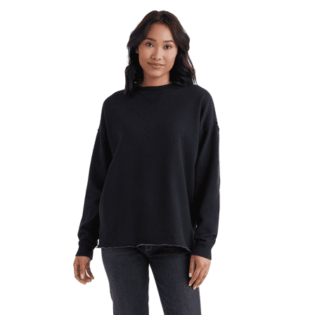 Hanes Originals Womens Garment Dyed Sweeper Sweatshirt