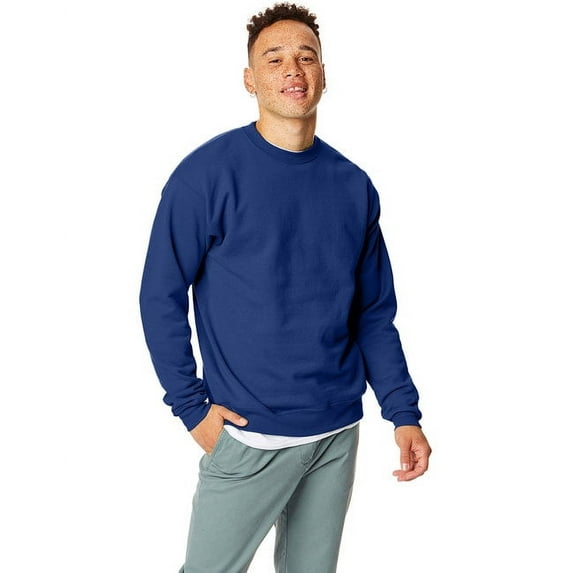 Hanes P1607 Adult 7.8 Oz. Ecosmart 50/50 Fleece Crew