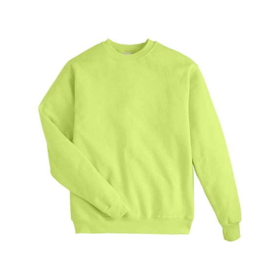 Hanes P1607 Adult 7.8 oz. EcoSmart 50/50 Fleece Crew (2 PACK)