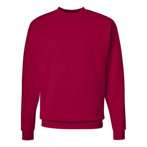Hanes P1607 Men's Crewneck Sweatshirt - Deep Red - 4X-Large