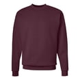thumbnail image 1 of Hanes P1607 Men's Crewneck Sweatshirt - Maroon - XXX-Large, 1 of 2