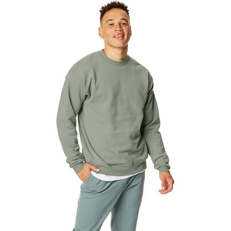 Hanes P1607 Unisex Ecosmart 50 50 Crewneck Sweatshirt